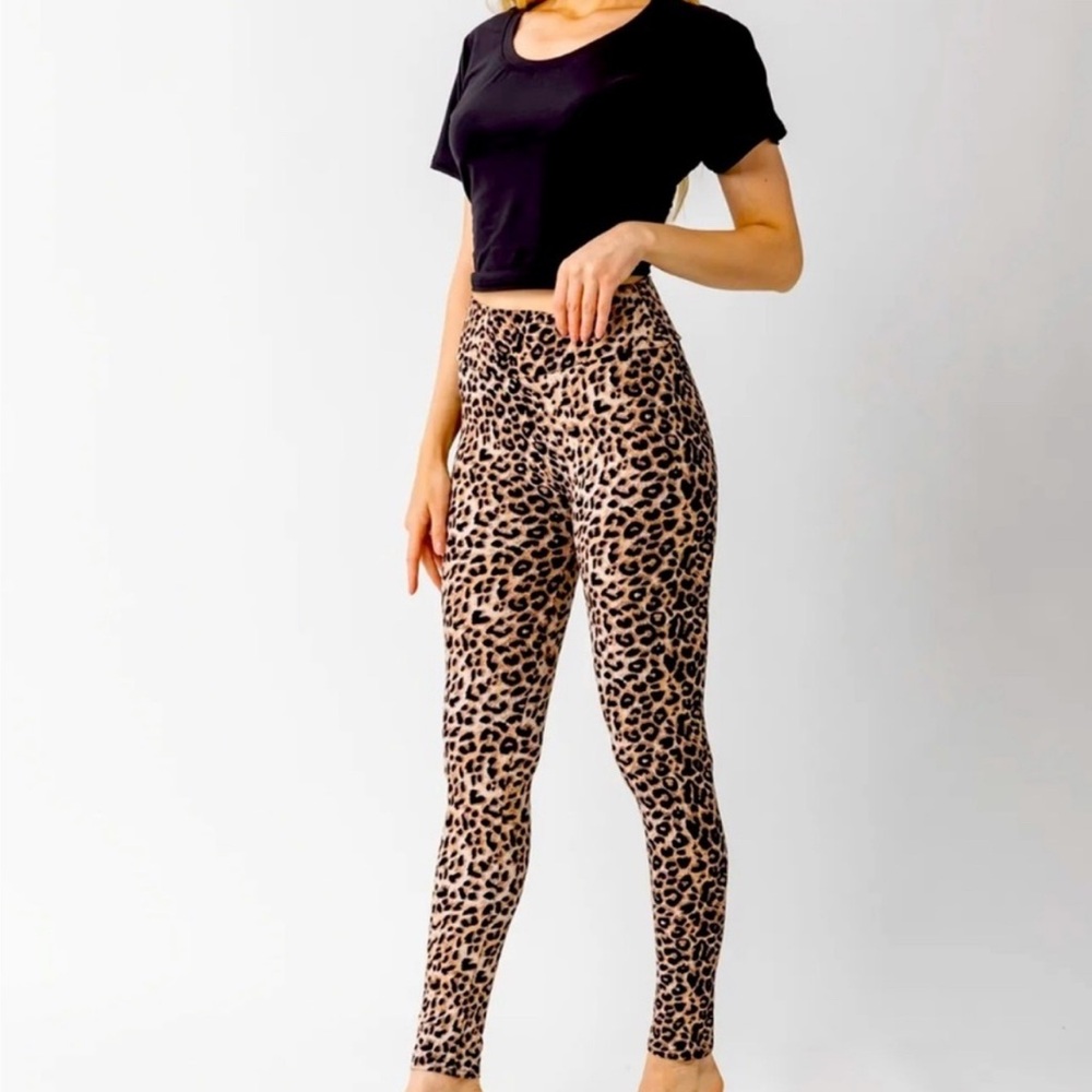 Leopard Print Women's Leggings